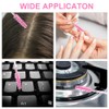 LOPHE Pink Eyelash Brushes, Disposable, Pack of 200 Crystal Eyelash