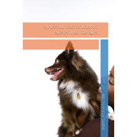 A Playful Christmas Dog Coloring Adventure for Kids