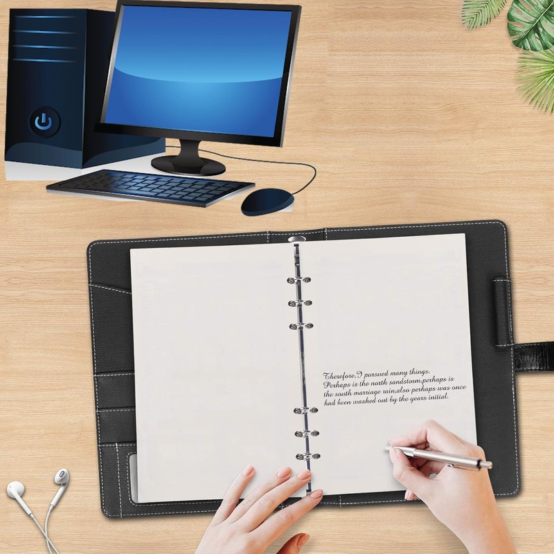 JOYISEN 3 Pack A5 Refillable Paper Blank 100GSM A5 Refill