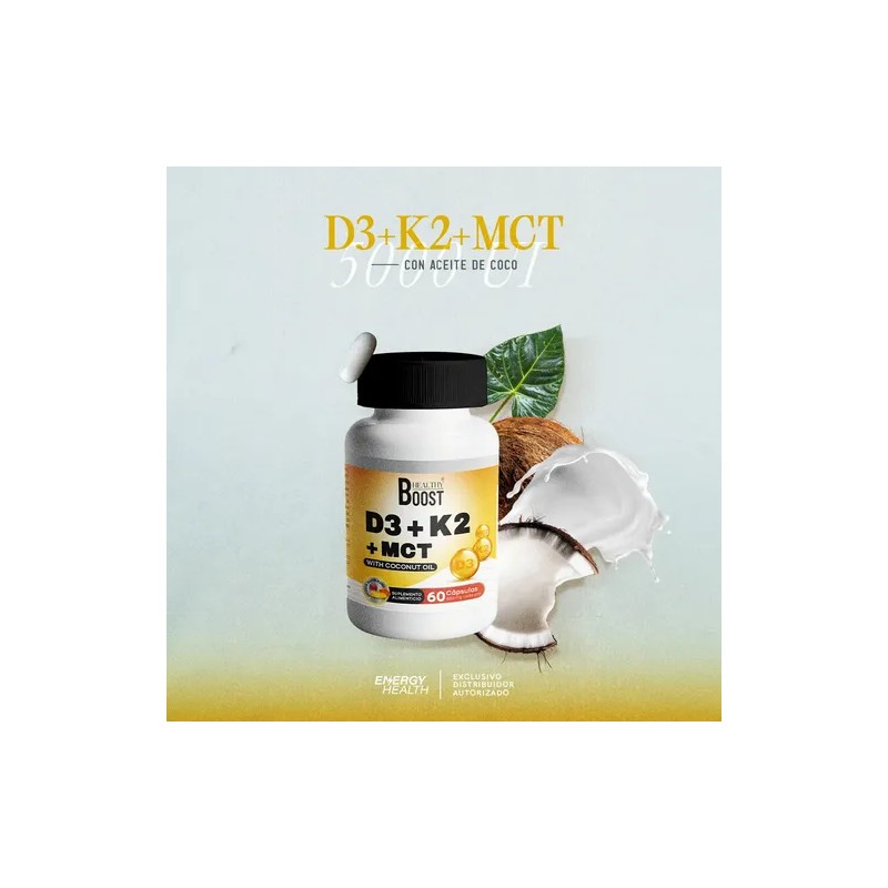 Aceite Coco Healthy Boost Capsulas
