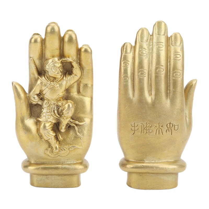 Monkey King Statue Hand Crafted Monkey Statue Real Look Brass