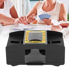 Brrnoo Adult, Older Electric Automatic Card Shuffler, Professional Cards, 2-Deck Labor Saving Card Shuffler, Card Shuffler, Machine Tool Accessories