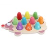 Children Wood Math Number Counting Matching Game Hedgehog Shaped Puzzle