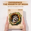 Jigfoxy Wooden Puzzle Adults, Raccoon Wooden Puzzle Adult, Unique Wooden