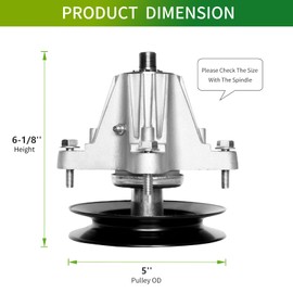 JYLEYJ Spindle Assembly Replaces 918-06981 618-06981 82-106 285-216 Fit for M TD Troy Bi lt XT1-LT50 XT2-LX50 CYT5023SE with 50'' Mower Deck