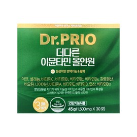 Dr. Prio The Other Immuntamin All-in-One 1500mg x 30 packets x 4 YU / 닥터프리오 더다른 이뮨타민 올인원 1500mg x 30포 x 4개 YU