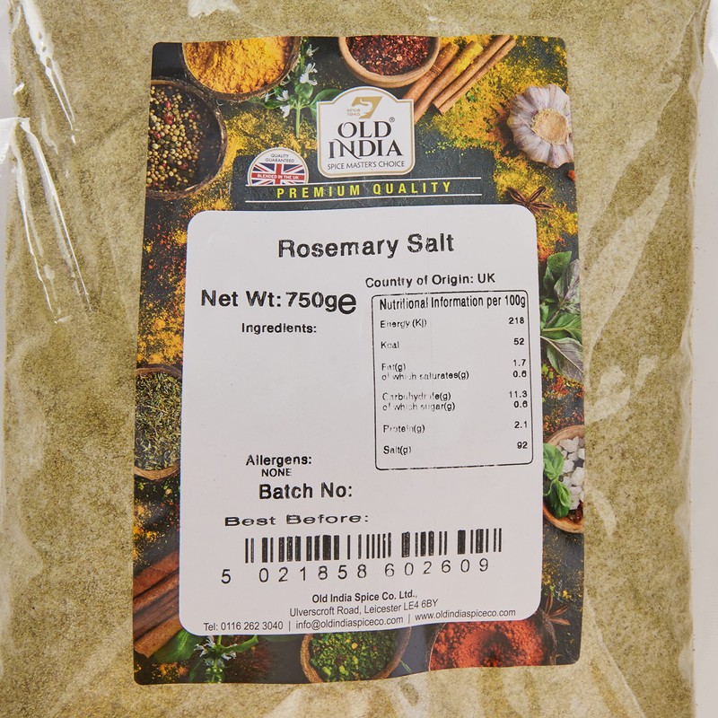 Old India Rosemary Salt 750g