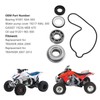 ATV Water Pump Bearing Repair Kit 91001‑KA4‑003 Replacement for TRX450R