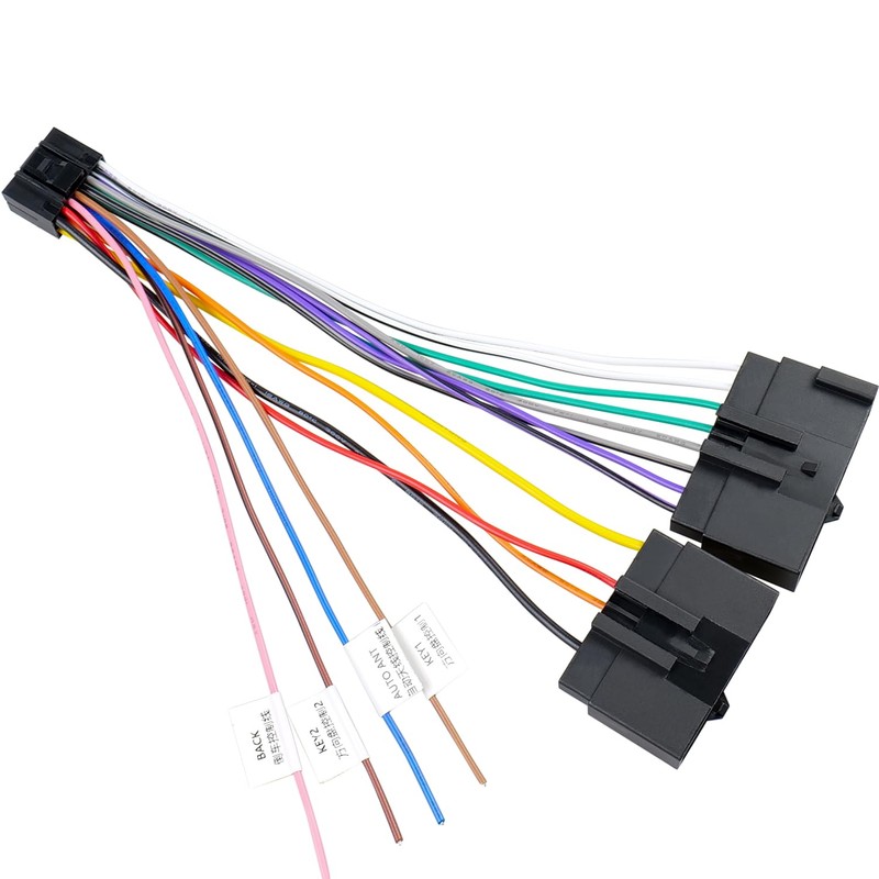 Fiegromech Radio Wiring Harness Adapter Compatible with Select Ford 1986-1997,