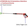 Tool Daily Deluxe Pressure Washer Gun, with Replacement Wand Extension,