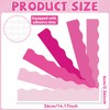 Qyeahkj 85 Feet Pink Bulletin Board Border Classroom Scalloped Pink