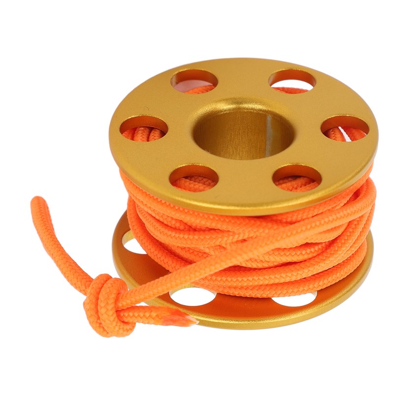Scuba Diving Finger Reel Aluminum Alloy Mini Finger Spool Reel