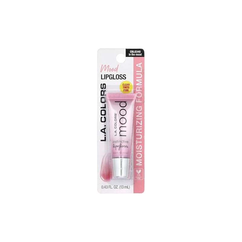 L.a. Colors Lip-gloss In The Mood, 1 Ounce