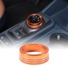 Aunginsy Car Gear Shift Switch Button Ring Trim Cover Compatible