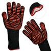 1 Pair of Fireproof High Temperature Resistant Microwave Oven Gloves
