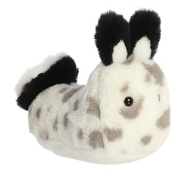 Aurora® Adorable Mini Flopsie™ Serene Sea Bunny™ Stuffed Animal - Mini Companions Ready for Playful Adventures - for Kids All Ages, Toddlers, Adults, and Families - White 8 Inches