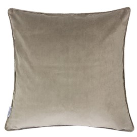 Homey Cozy Foil Applique Mocha Throw Pillow Cover,Gold Series Vintage Bird Luxury Silk Blush Brown Velvet Sofa Couch Decorative Pillow Case 20x20,Cover Only