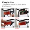 Bike Rack Tail Light with 2 Modes Steady and Flashing,