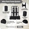 AUMENTAR 50L Military Alice Pack Army Survival Combat ALICE Rucksack