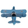 Iron Aircraft Model Innovative Airplane Handicraft Office Bar Desktop Ornament