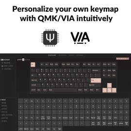 Keychron Q3 TKL Layout Hot-Swappable Wired Custom Mechanical Keyboard Full Aluminum, QMK/VIA Programmable Macro, Double-Gasket DIY Kit Compatible with Mac Windows Linux(Blue)-Barebone Version