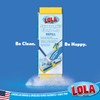 Lola Products Squeeze Matic Butterfly Sponge Mop Refill, 9", Replacement