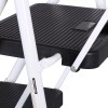 SEGAWE 5 Step Ladder with Tool Tray Folding Step Stool