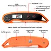 DOQAUS Meat Thermometer Accuracy ±0.5°C, 3s Reading, Roasting Thermometer, Grill
