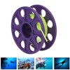 18M Diving Finger Reel Plastic Fluorescent Green Wire Scuba Dive