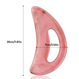 Cassa Board, Promotes Blood Circulation, Massage Board, Cassa Facial Device, Scraping Board, Beautiful Facial Cassa Plate, Easy to Hold, Convenient to Hold, Facial, Scalp, Leg, Whole Body Massage,