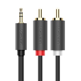 UGREEN 3.5mm male to 2RCA male cable 2M (10510)