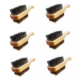 Annie 6pz Cepillos Annie Mini Para Barba Modelo #2074