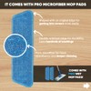 Cinch Mop - Microfiber Mop for Hardwood Floors - Flat
