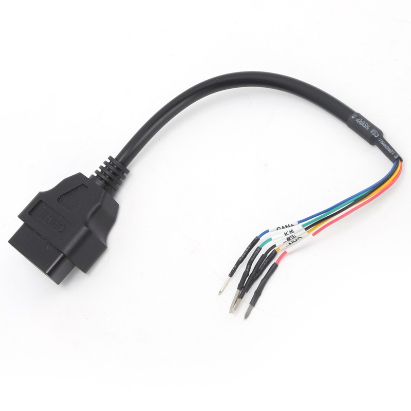 16PIN Cable Test Adapter Connector for Automobile Motorcycle Universal OBD