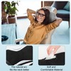 2pcs Dog Bone Shaped Chiropractic Neck and Back Pillow for
