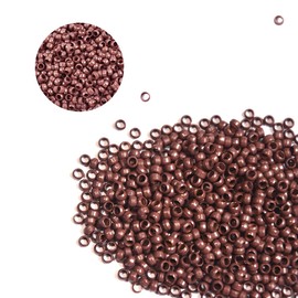 Pack of 200 2.5 mm Copper Nano Rings MicroLinks Rings Hair Beads for Hair Extensions Spring Extension (Brown)