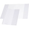 D.RECT Set of 10 Notebook Covers DIN A4, Transparent, Book