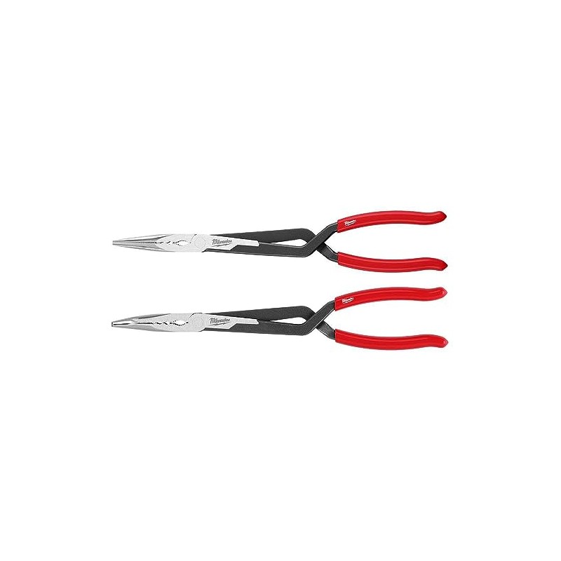 Milwaukee Long Nose Pliers Set (2-Piece), 48-22-6542