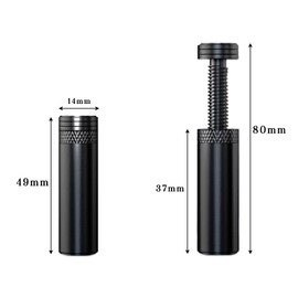 BOOHUQICH GPU Support Stay, VGA Support Stay, Video Card Sag Prevention Bracket, Universal Adjustable Height (1.9 - 3.1 inches (49 - 80 mm)