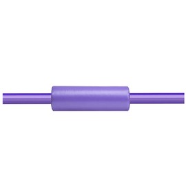 RINREA Gymnastics Bar Pad, Folding Gymnastics Bar Pad with 0.98in Inside Diameter (Purple)