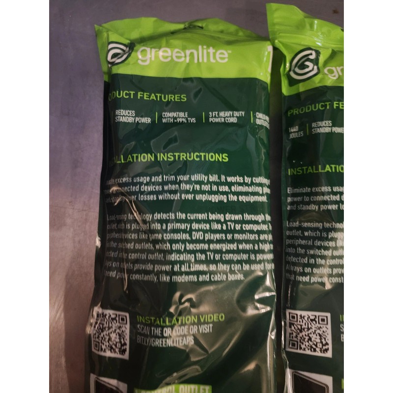 Greenlite Tier 1 Advanced Power Strip Energy Saving Smart Power