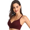 COOSHCO sostén de Lactancia sin Costuras para Mujer, Brasier de