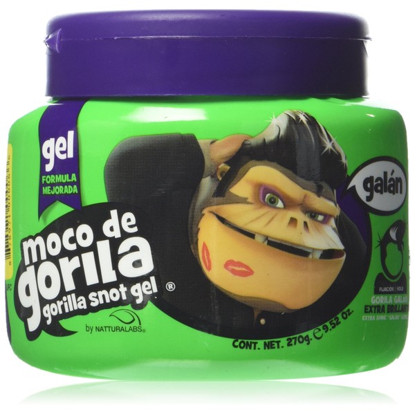 Moco De Gorila Galan Hair Gel Jar (Green)