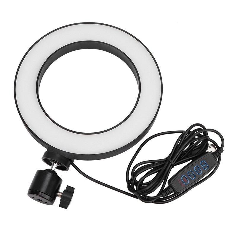 6 Inch LED Ring Light Living Broadcast Selfie Fill Lamp