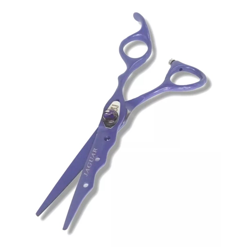 Jaguar Tijera Profesional De Corte Barberia Morada 6pLG