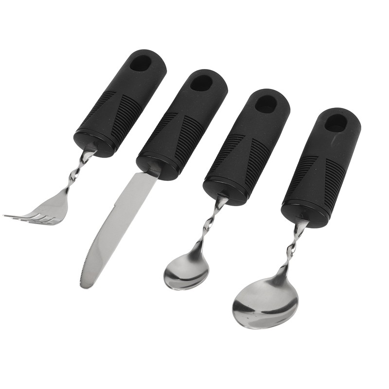 Weighted Silverware for Parkinsons Patients Arthritic Aid Hand Tremor Spoon