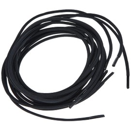 NRS Healthcare Elastic Shoe Laces Pair, Pack of 3 - Black