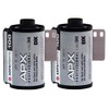AgfaPhoto APX 100 135-36 AG6A1360-2 Negativfim B/W Pack of 2