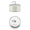 QWORK Double Hook Physics Weights Set, 10pcs 100g Metal Weights