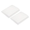 sourcing map 2pcs 50 Micron Paint Nylon Mesh Filter Woven